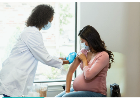 Most Prenatal infections are preventable. Receive immunizations against viruses that cause the flu, chickenpox, measles, rubella, pertussis and COVID-19. Talk to your provider about getting vaccinated. Learn more at: cdc.gov/pregnancy/infe…