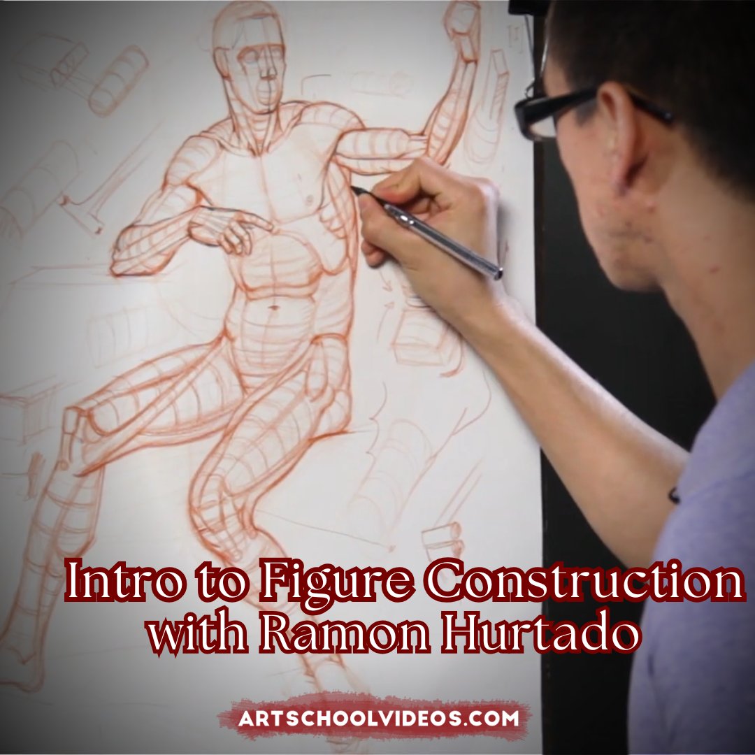 laafa's tweet image. Check out this week's ASV Featured Course: Introduction to Figure Construction with Ramon Hurtado
⁠
Visit ArtSchoolVideos.com to take this course, and check out our entire catalog of great streaming art classes!⁠