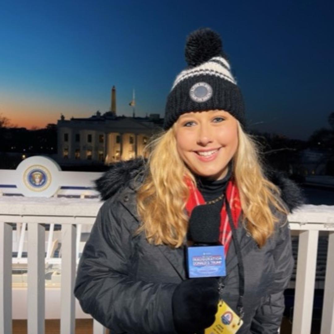 AU_SOC's tweet photo. Inside the Inauguration: Six #AUSOC students had the opportunity to cover the 2025 Presidential Inauguration with ABC News. They helped set up shots outside of the White House, served as stand-ins for anchors, and covered the dayβs activities!
Learn more: https://t.co/cGleuZFBSV https://t.co/5GFBDTJQlO