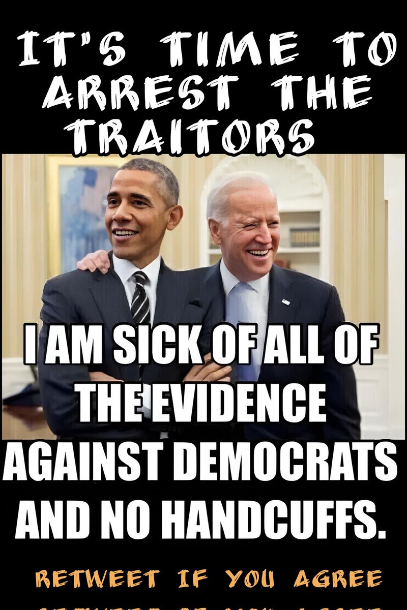 Lissa4Trump's tweet image. Arrest the traitors!!! 🎯
@MassholeJay @misfitnici 
@StarxFire @candace_lo70387 
@GtheOriginal @45mx_7 
@1109Patricia @SirFlyzalot 
@Jessies_Too @BeeAwake1 
@TonemanLives @Zegdie 
@KevinGills13 @thandar324 
@MagaPatriotHM @1mZerOCool 
@RighterThanRigh @5dme81 
@ZeTeamZ…