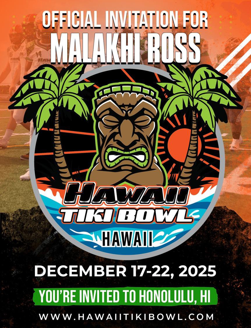 Malakhi Ross (@malakhiross32) on Twitter photo Blessed to be able to play in the Tiki bowl with my brother <a href="/JaxsonJUpper74/">Jaxson Upper</a> Agtg! <a href="/PrepRedzoneOH/">Prep Redzone Ohio</a> <a href="/FillippSAU/">Vince Fillipp</a> <a href="/HawaiiTikiBowl/">Hawaii Tiki Bowl</a> <a href="/OhioPrepsRivals/">Ohio Preps</a> Blessed to be able to play in the Tiki bowl with my brother <a href="/JaxsonJUpper74/">Jaxson Upper</a> Agtg! <a href="/PrepRedzoneOH/">Prep Redzone Ohio</a> <a href="/FillippSAU/">Vince Fillipp</a> <a href="/HawaiiTikiBowl/">Hawaii Tiki Bowl</a> <a href="/OhioPrepsRivals/">Ohio Preps</a>