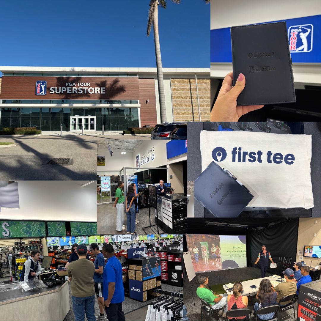 This past Saturday we started our Teen Leadership Series 💙 <a href="/PGATSS/">PGA TOUR Superstore</a> <a href="/FirstTee/">First Tee</a> 

#FirstTee #BuildingGameChangers