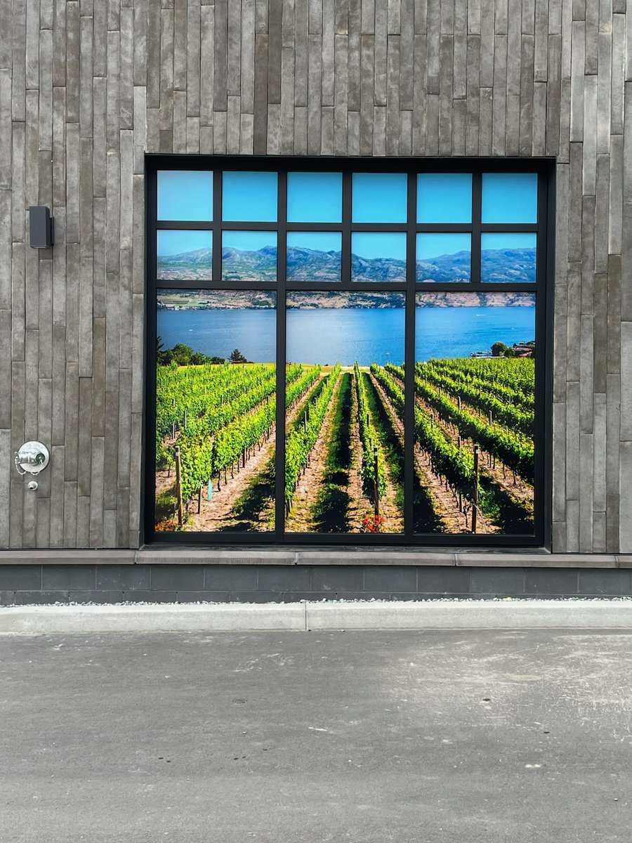 SpeedproCanada's tweet photo. These amazing window and door murals completed by our SpeedPro Kelowna studio! Use windows and doors as a way showcase your message! Call SpeedPro today and get your windows and doors working for you! #SpeedProKelowna #SpeedPro #signs #windowsignage #doorsignage  #murals https://t.co/N44Heprw9T