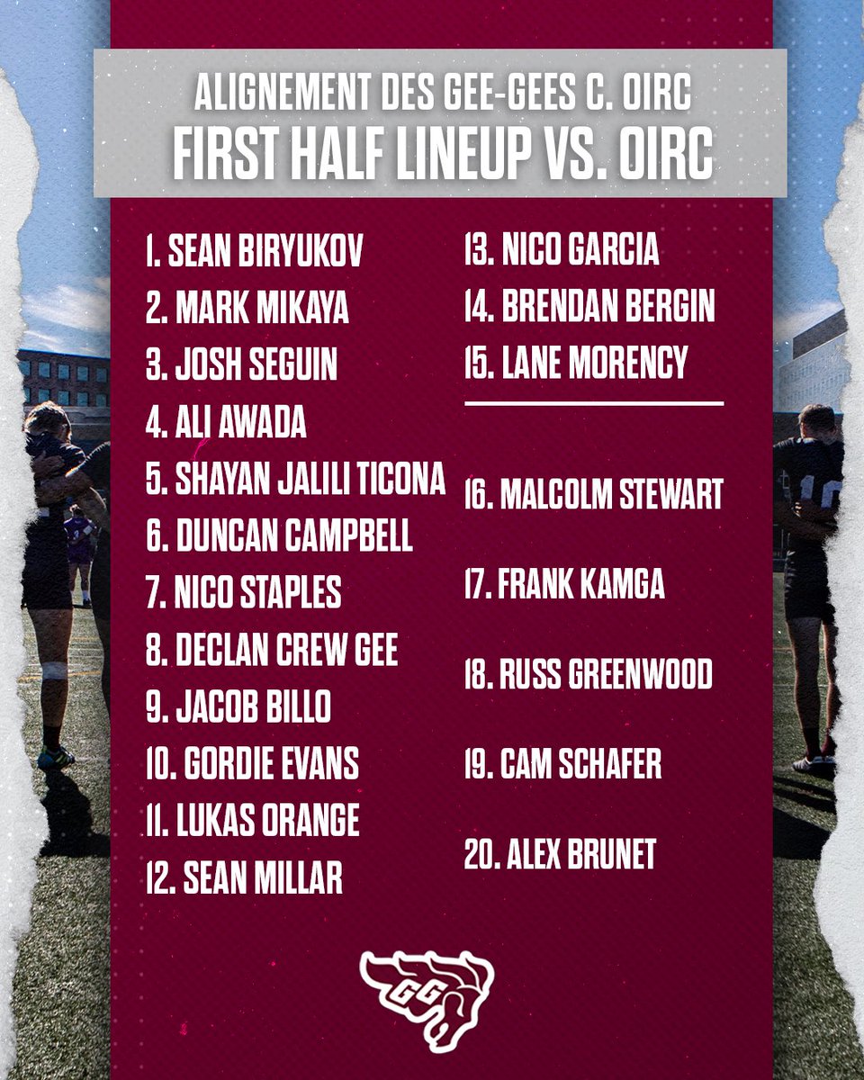 Gee-Gees Men’s Rugby | Rugby masculin tweet media