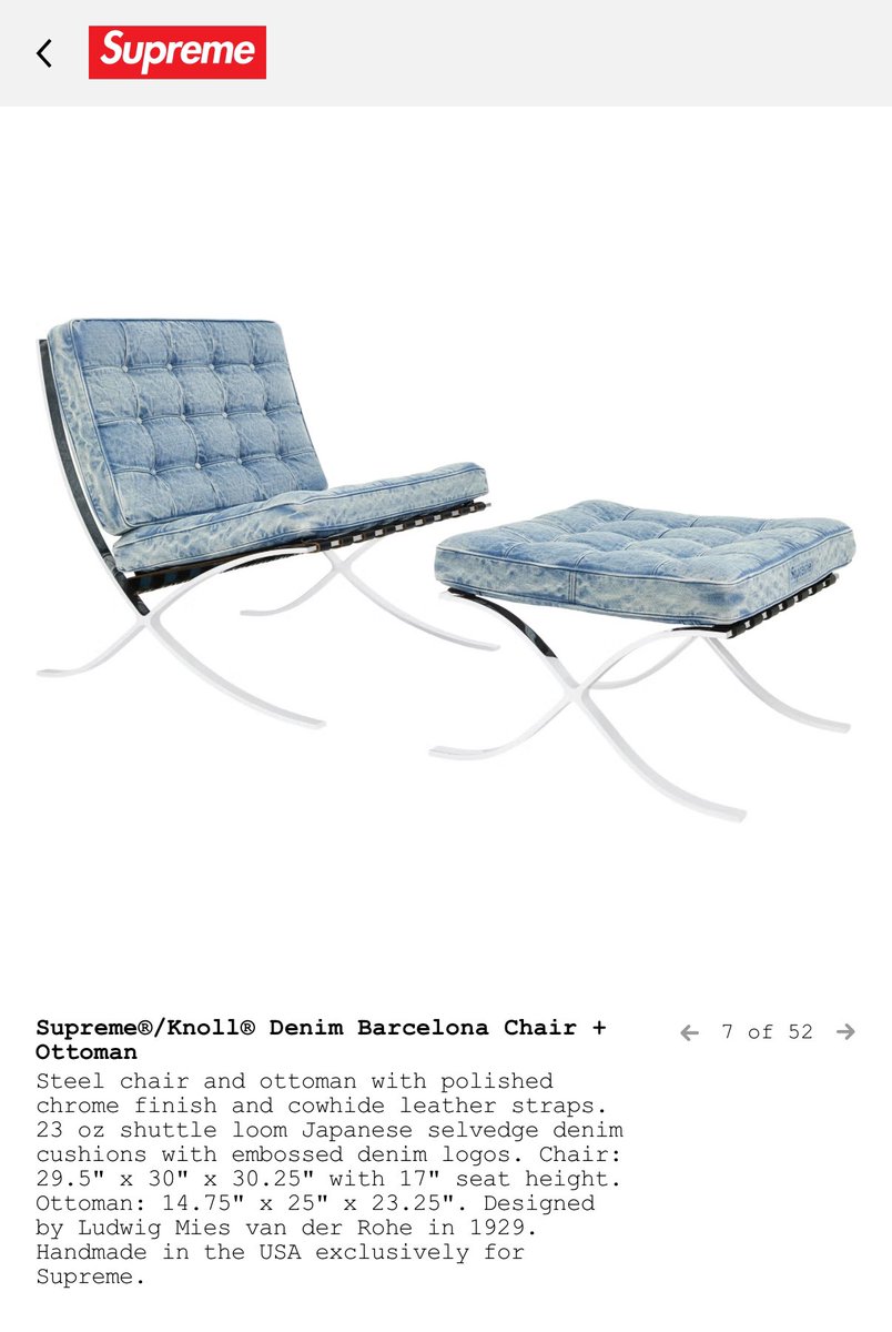 Tonight we fuckin on the Jarcelona chair.