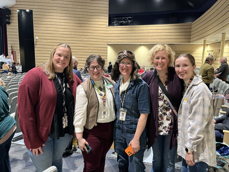 Our staff turned into students at the DISC digital learning conference today!💻 #onechatham