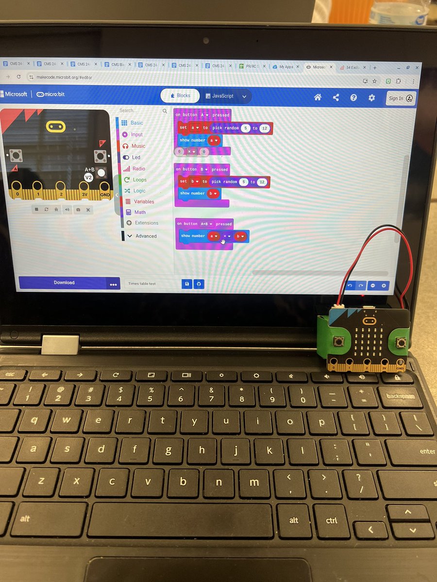 toshamac10 (@toshamac101) on Twitter photo Micro:bit Code , Create and Connect session was fantastic. Making multiplication random problems generator! <a href="/TCBOE/">Talladega Co Schools</a> <a href="/drbarclayleads/">Dr. Tenicia Barclay</a> <a href="/misskpatterson/">Krista Patterson</a> <a href="/AlexksJ/">Alex Johnson</a> <a href="/MrsBCubed/">Brittanni B. Brown</a> Micro:bit Code , Create and Connect session was fantastic. Making multiplication random problems generator! <a href="/TCBOE/">Talladega Co Schools</a> <a href="/drbarclayleads/">Dr. Tenicia Barclay</a> <a href="/misskpatterson/">Krista Patterson</a> <a href="/AlexksJ/">Alex Johnson</a> <a href="/MrsBCubed/">Brittanni B. Brown</a>
