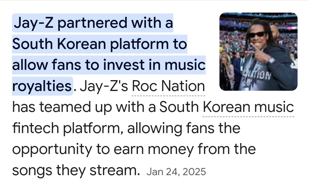 People keep tagging me in this. Hov has taken NOTHING from me 🙏🏾. He's executing an idea I had that I wasn't able to scale to this level. This is something we will all benefit from. A win is a win. No matter which player scores 🙏🏾. I'm grateful to be a seed in the garden 🫂.