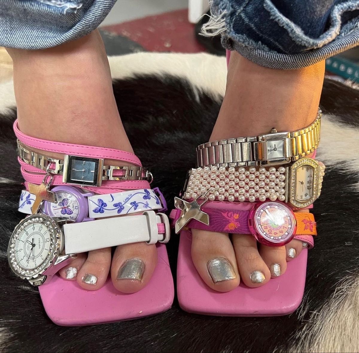 "watch your step" heels