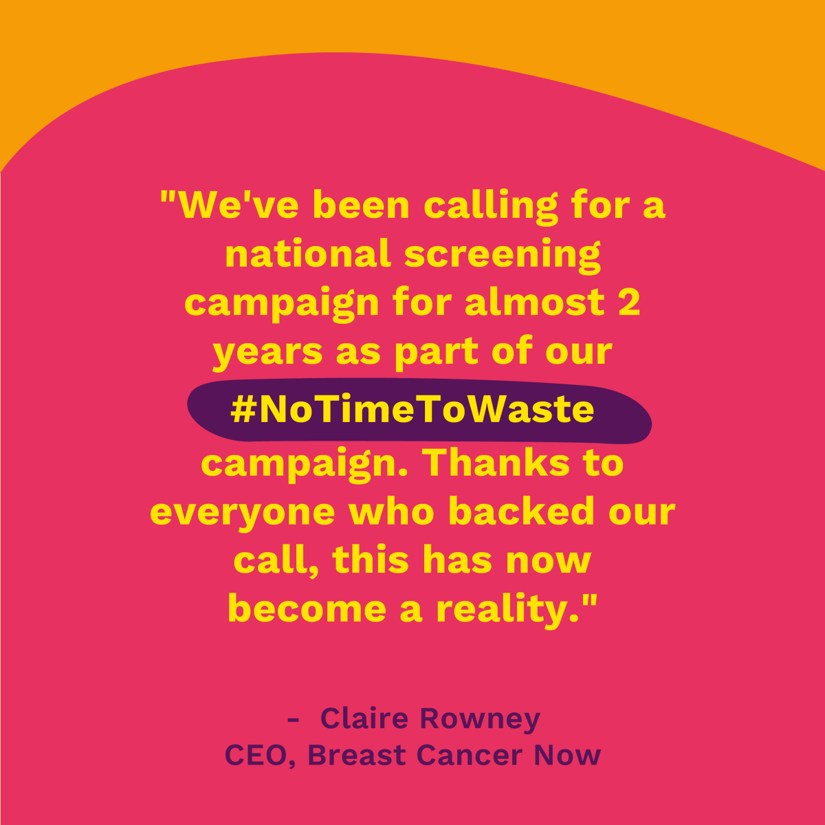 Breast Cancer Now tweet media