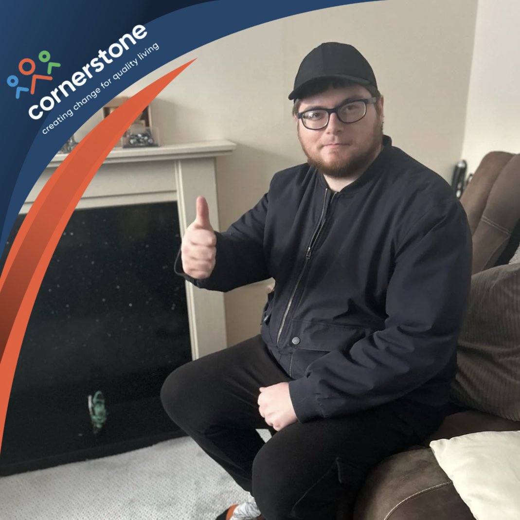 Celebrating Keith’s Hard Work &amp; Independence! 🧡💙  

14 months ago, Keith faced homelessness. With support from Willington Open Door Methodist Church &amp; our team, he found housing, gained life skills &amp; built confidence.  

Now, he’s moving into his very own home!🧡💙
