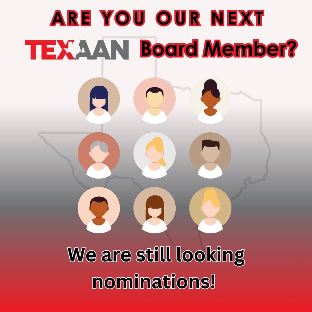 _TEXAAN's tweet photo. TEXAAN Leadership Nominations Extended – We Need You! Want to grow your leadership skills, expand your network, and make a real impact? 
📷 Extended Deadline: Wednesday, February 19th
📷 Nominate yourself or encourage someone you know today! https://t.co/mgcSfPDQWr https://t.co/c4DgiF8eoB