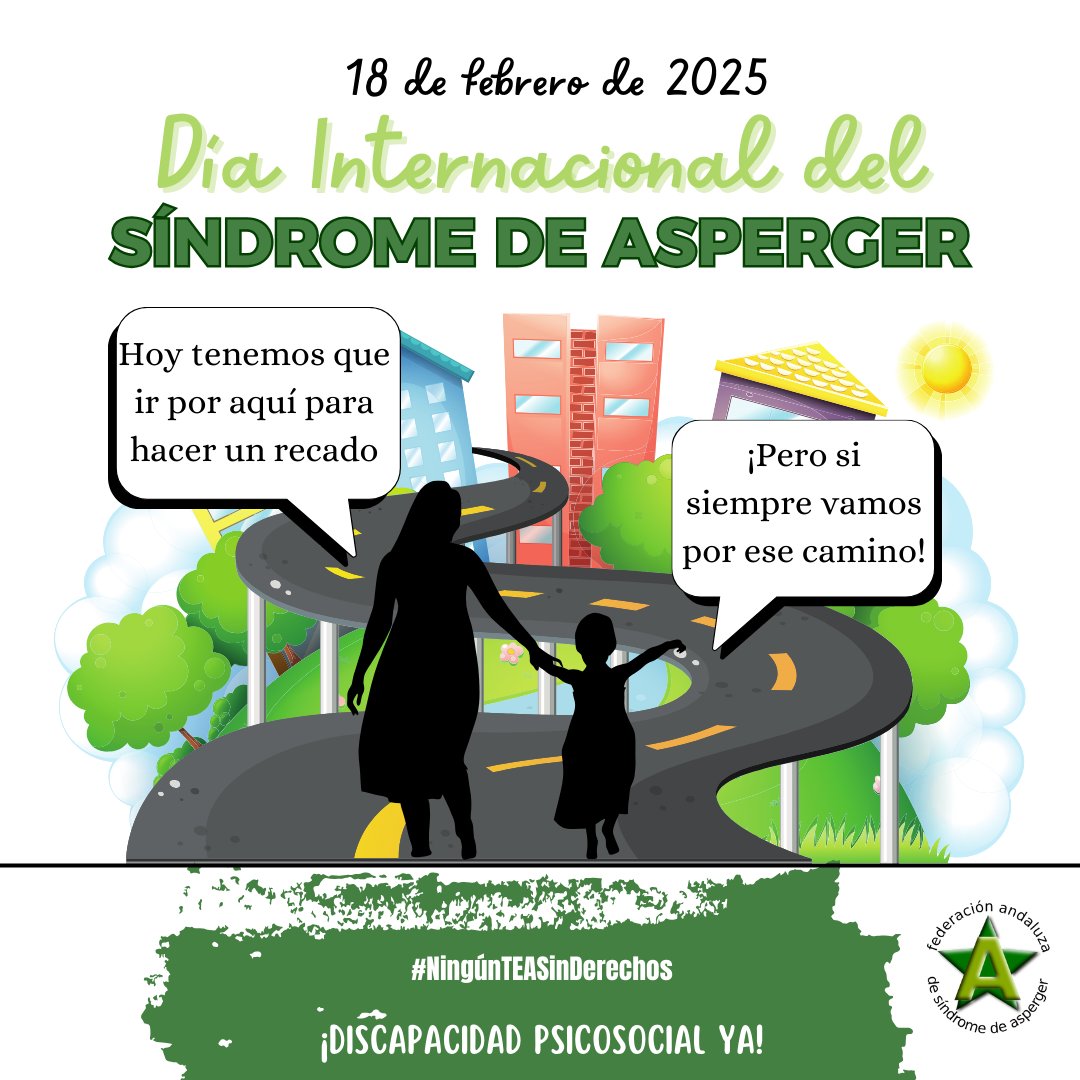 Queremos plasmar situaciones que pueden ocurrirle a las personas Asperger, sin embargo, no es igual para todas las personas en el espectro.✨Aquí ponemos el énfasis en la adhesión a las rutinas⬇
#Asperger #DíaInternacionaldelSíndromedeAsperger
#DiscapacidadPsicosocial