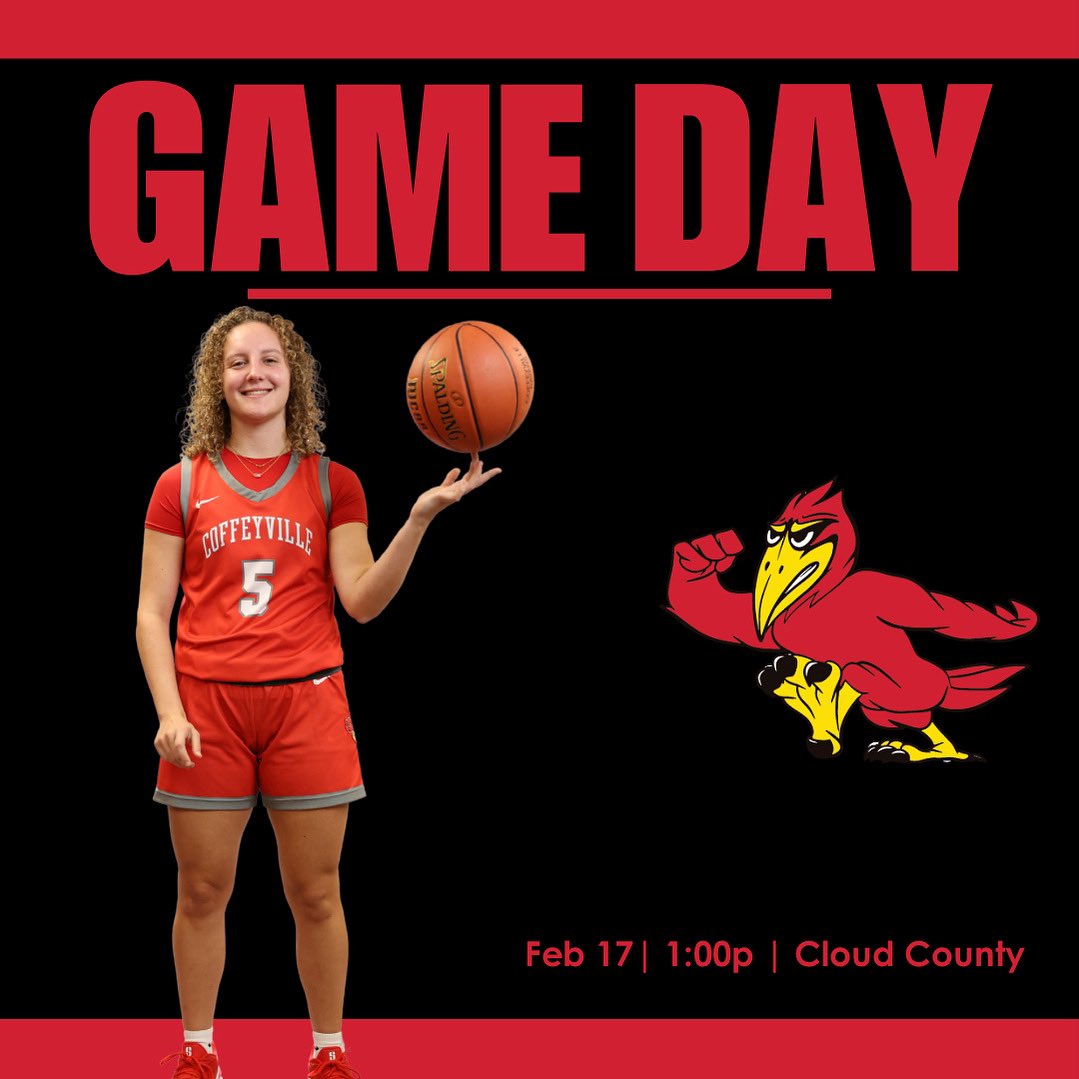 Game day! 

1:00 @ Cloud County 

🎥: cloudtbirds.com/sports/2021/2/…