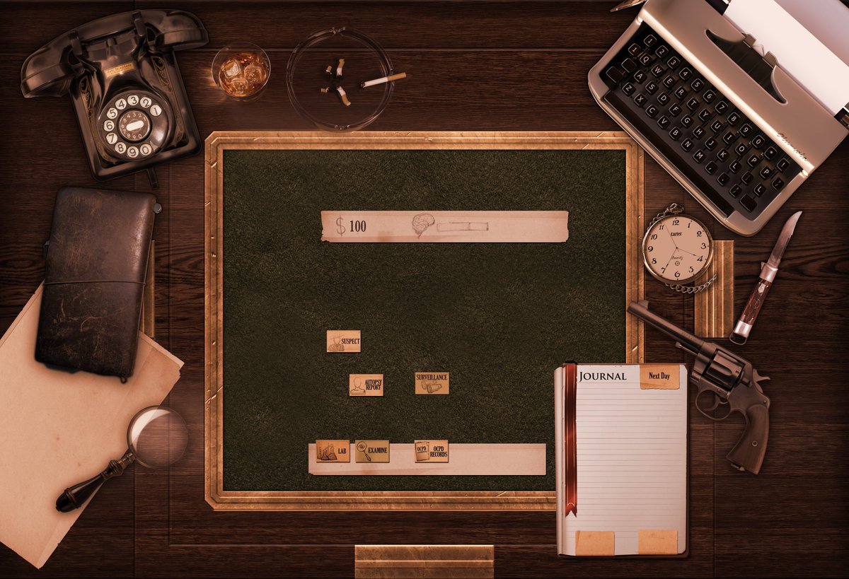 LostCabinet's tweet photo. 🎊 Welcome to your office! It reeks of smoke, but you'll get used to it. 🚬🕵️♂️
Follow us and stay tuned… you’ll be playing this game sooner than you think! 🔍🌗
#indiegames #mystery #detective #detectivegames #noir #choicebased #puzzle #indiedev #art https://t.co/5zJA5vLO0B