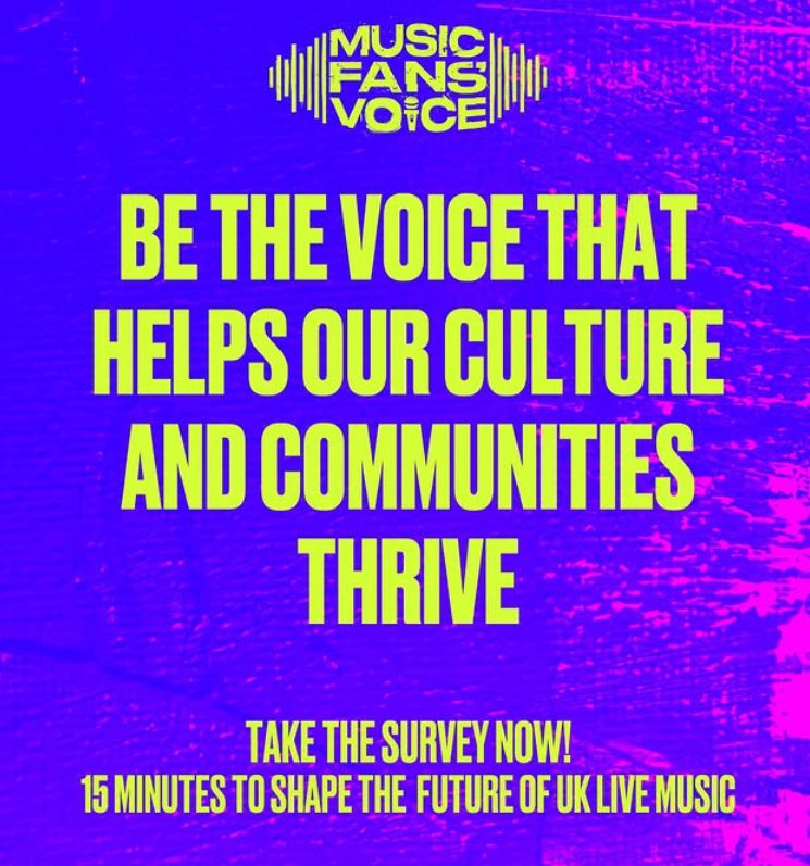 Greater Manchester Music Commission (@gmmusiccom) on Twitter photo ❗️15 minutes to shape the future of live music.❗️
The first-ever Music Fans’ Voice survey is now live, giving gig-goers a direct say in shaping the future of live music.
<a href="/MusicFansVoice/">Music Fans' Voice</a> ❗️15 minutes to shape the future of live music.❗️
The first-ever Music Fans’ Voice survey is now live, giving gig-goers a direct say in shaping the future of live music.
<a href="/MusicFansVoice/">Music Fans' Voice</a>