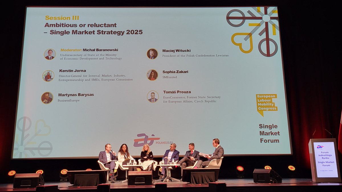 BusinessEurope's tweet image. 💬 We need ambitious action in the upcoming #SingleMarket strategy to finally make the Single Market a reality. 

Fragmentation increases compliance costs for European businesses and must be urgently addressed in the context of the EU's regulatory burden reduction agenda.

-