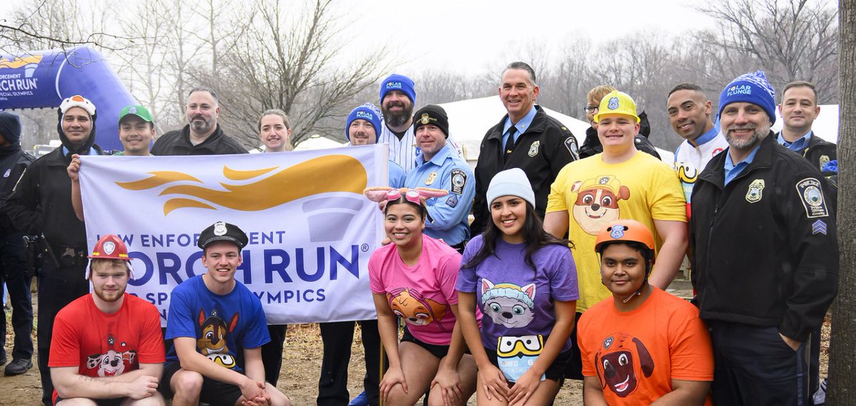 PWCPolice's tweet photo. The 2025 #PolarPlunge to benefit Special Olympics Virginia was again a success, with $130,000 raised for the athletes of @SOlympicsVA. 
#PWCPD thanks the community for its support, including participating on Polar Plunge teams &amp; to the sponsors &amp; vendors. #ColdForAcause #Amazing! https://t.co/O0HqB6BjiT