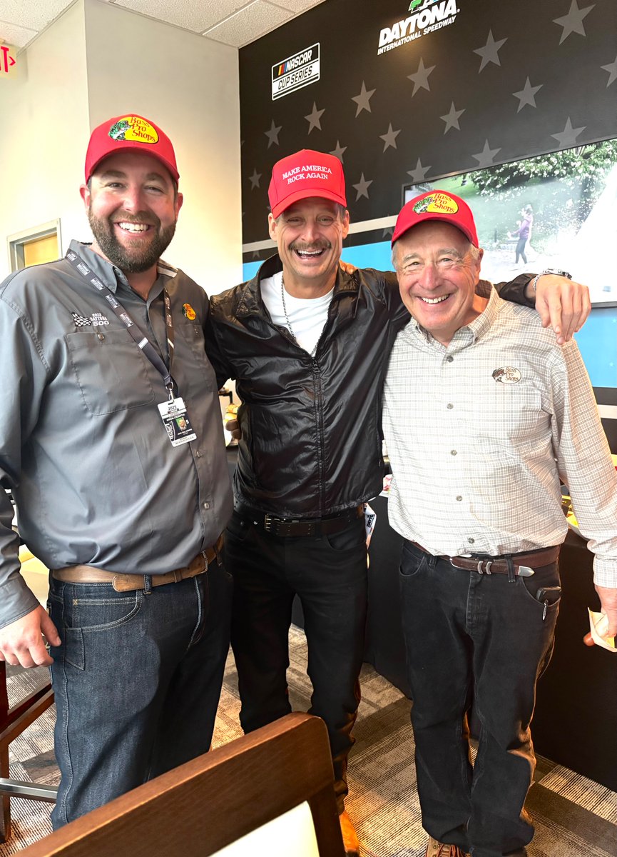 Daytona 500 with the boyz! - Kid Rock #MAGA