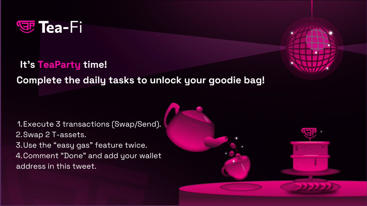 Tea-Fi | Crypto Super App☕️ tweet media