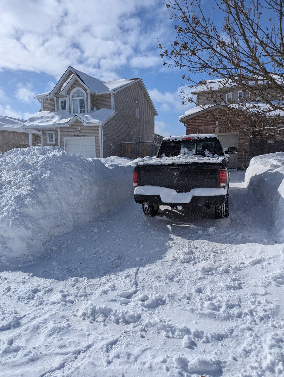 As a Canadian who is used to the snow...  I can say that this is starting to get ridiculous.  Anyone else running out of places to shovel the snow?