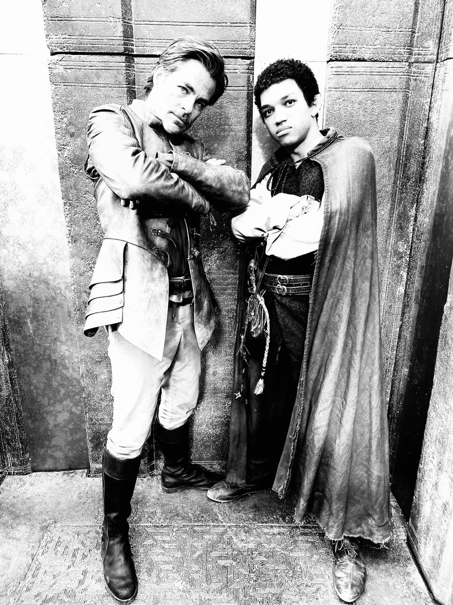 chrispine_love's tweet image. 둘이 저러고 카메라 쳐다보고 있는 게 진짜 귀여움🥰

#ChrisPine #JusticeSmith #dndmovie #저스티스스미스 #크리스파인