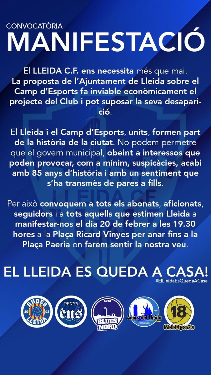 RUDESLLEIDA's tweet photo. Dijous 19:30 Ricard Vinyes.

#ElLleidaEsQuedaACasa https://t.co/7KrL2gHMRM