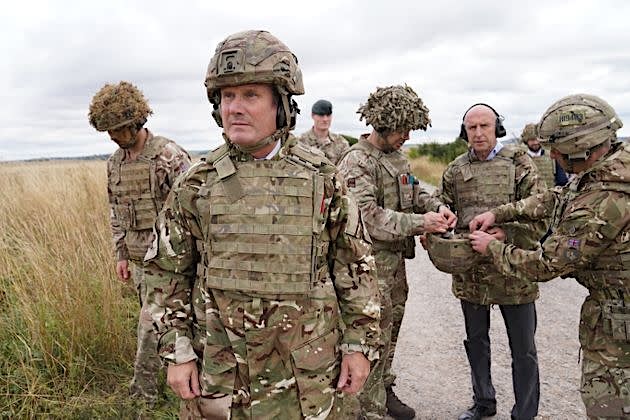 Is there anything more fucking embarrassing than a shithouse Politician Cosplaying in Army fatigues?