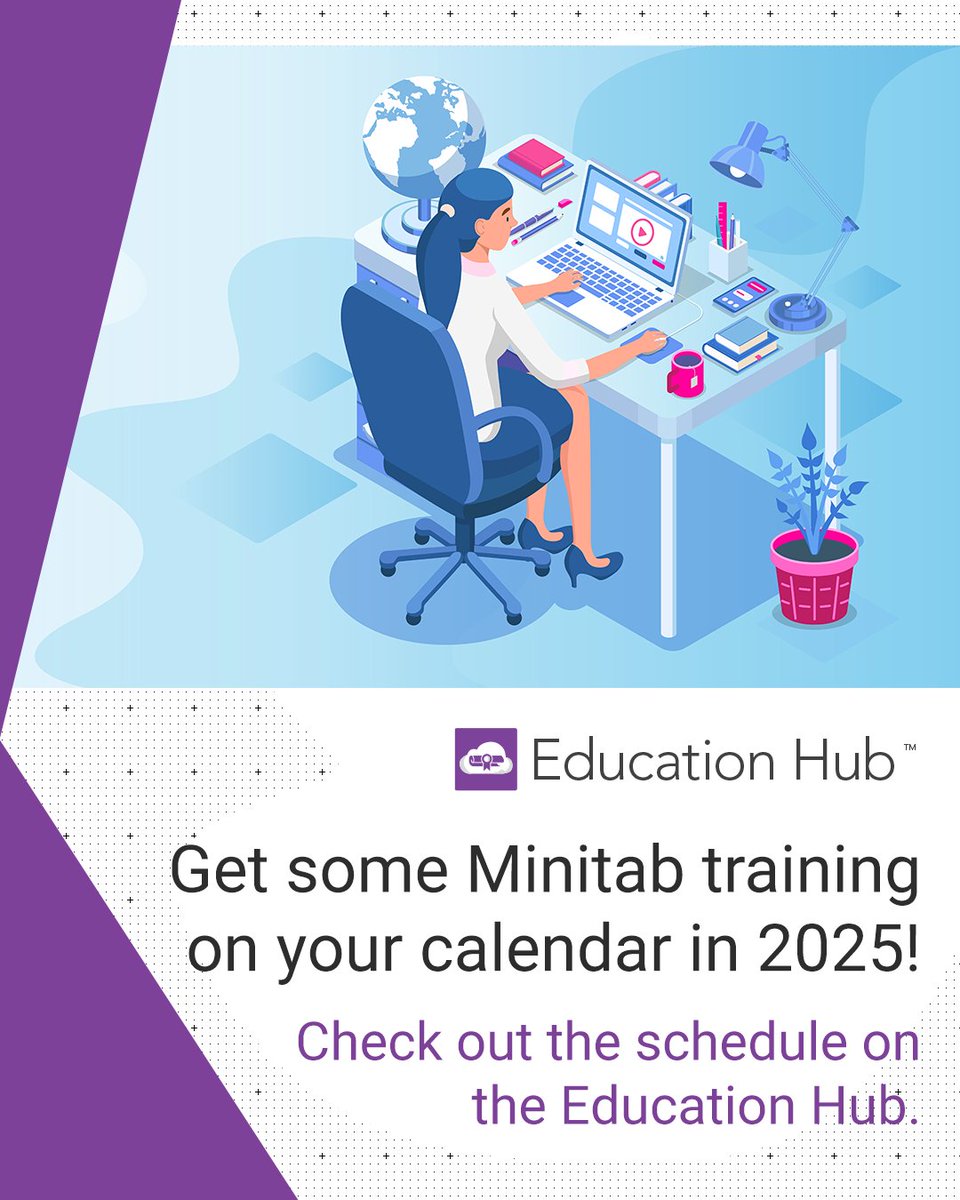 If you want to get the most out of your #Minitab experience, sign up for training! 🧑‍🏫

Gain insight into your #data with courses taught by our experts. 

📋 View the course schedule on our Education Hub: hubs.ly/Q035fqFY0