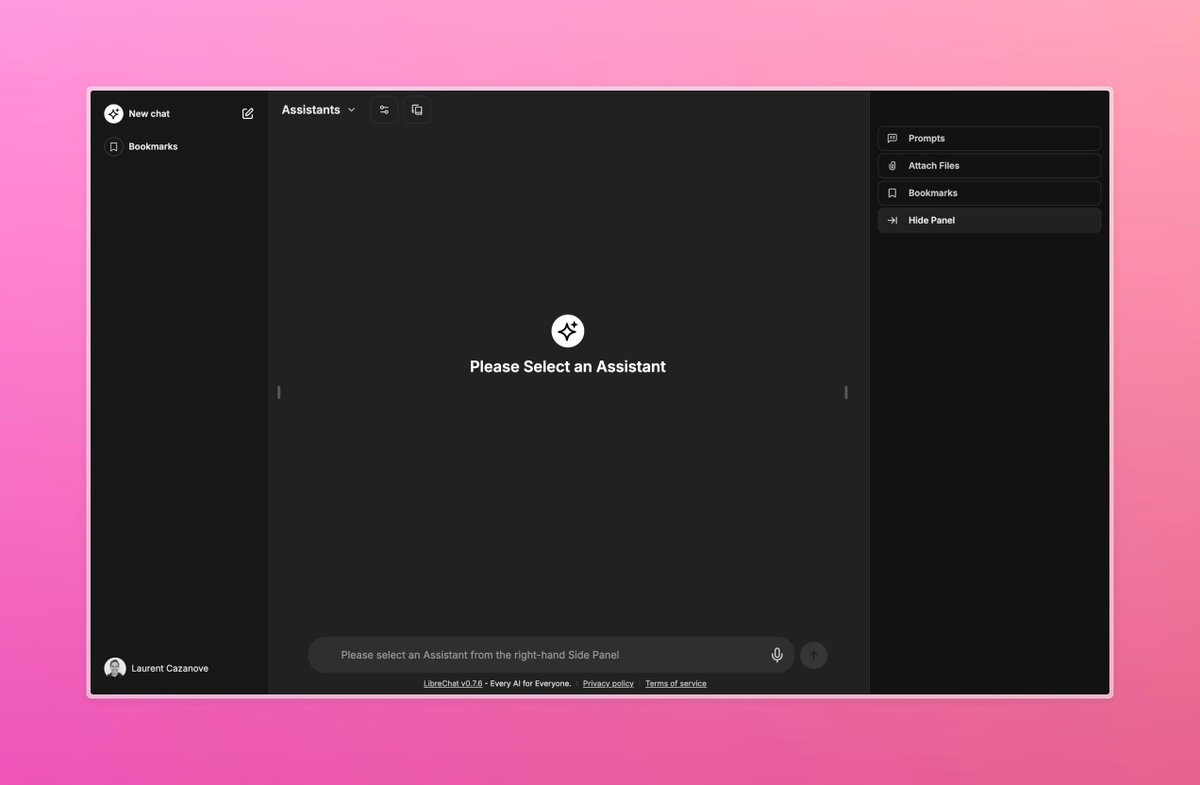 meilisearch's tweet image. 💫 Built with Meilisearch: LibreChat
@LibreChatAI is an open-source AI Chat app that enables using a single, customizable UI to interact with all AI providers.
It uses Meilisearch to search through conversation history.