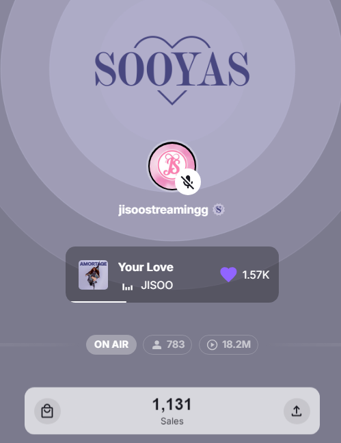 Sooyas park your account here‼️

🔗 stationhead.com/c/sooyas