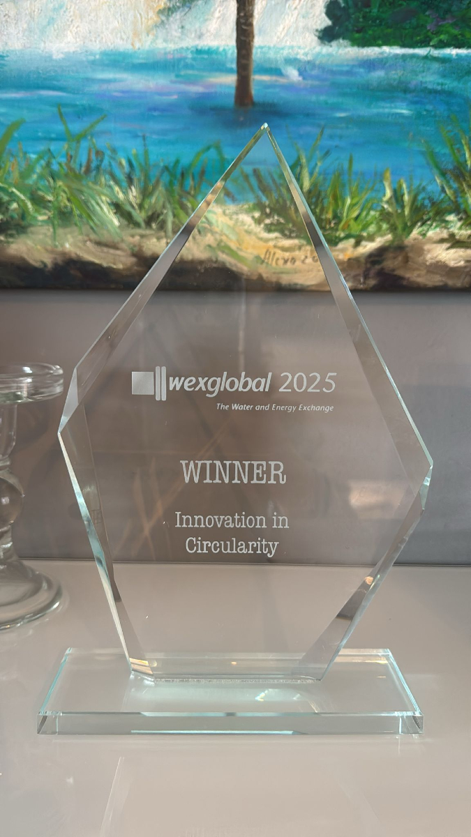 H2O_Innovation's tweet photo. H2O Innovation is proud to announce that we’ve won the Water Circularity award at the @WEX_Global Awards 2025! 🌍💧
H2O Innovation est fier·ère d’annoncer que nous avons remporté le prix Water Circularity aux WEX Global Awards 2025 !
#wastewatertreatment #reuse #sustainability https://t.co/ZTjtyXsmSM