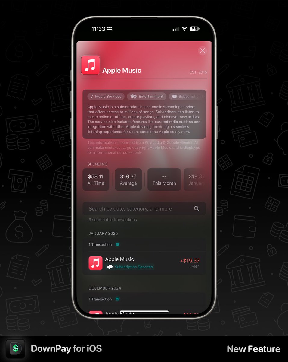 almostzeroapp's tweet photo. Here is a UI preview of the new Merchant Spending Stats &amp; Insights screen. 

Coming in the next update, 1.7.9, this update will allow users to link their expenses to Merchants📲

#BuildInPublic #SwiftUI https://t.co/xcs0lnvTdt
