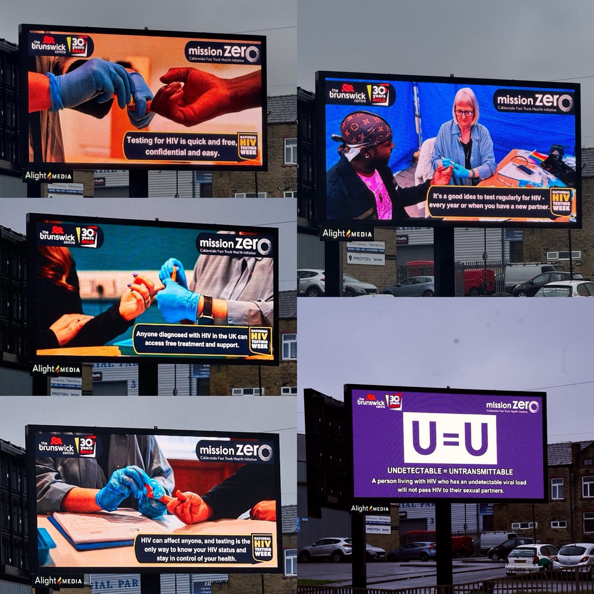 Did you see our billboard ads during National HIV Testing Week?

Over the week we conducted 81 free, quick and confidential HIV tests, across Calderdale and Kirklees and shared the important message of knowing your status to the local community!
thebrunswickcentre.org.uk/news/hiv-testi…