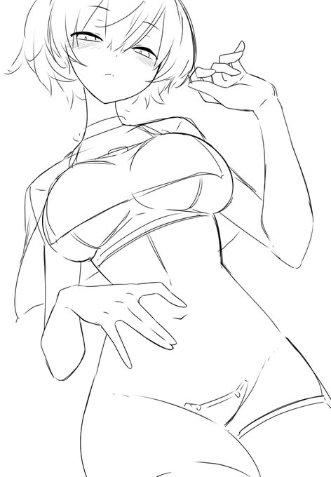 ...............。(クラウチングスタート) 