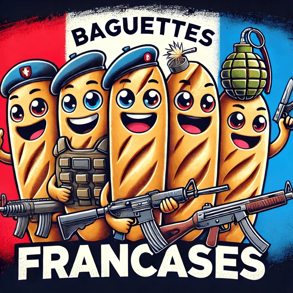 Powitajcie nową drużynę w Undergroundzie! 🇫🇷🥖Jest nią Baguettes Françaises. Zawodnicy, którzy będą reprezentować ten zespół to: 
<a href="/We1qcs/">We1q</a>  
<a href="/M4kroZ/">M4krog0d</a>  
<a href="/aszef_/">aszef</a>  
<a href="/12Beznicku/">beznicku 12</a>  
<a href="/DWWADcs/">Vitt0oo</a>  
drużyna wystąpi w <a href="/ARRMYgg/">arrMY</a>  Open, więc trzymajcie kciuki i oczekujcie na transmisje!