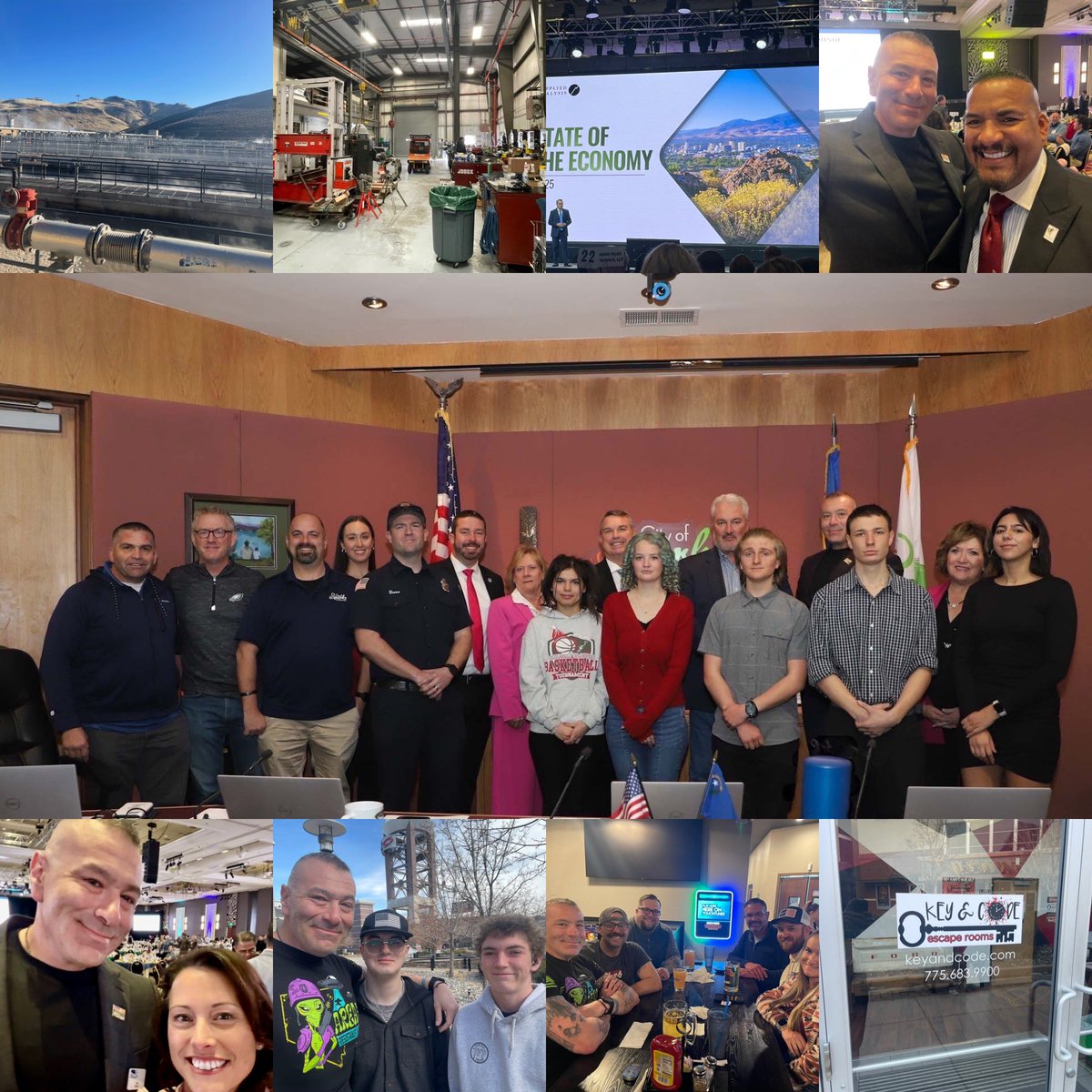 What a great week!  From the serious work of visiting our water treatment plant and City Council meetings where we honored our incredible young lifeguards, who saved a citizen’s life!! Then had fun of hanging out with my law enforcement friends and tackling an escape room at