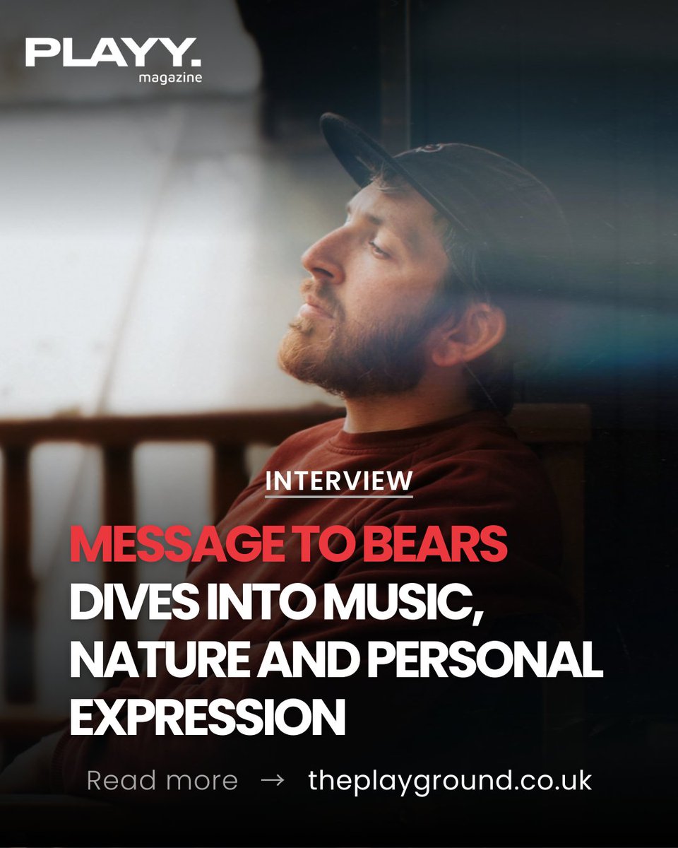 <a href="/MessageToBears/">Message To Bears</a>  dives into music, nature and personal expression [interview]

theplayground.co.uk/message-to-bea…