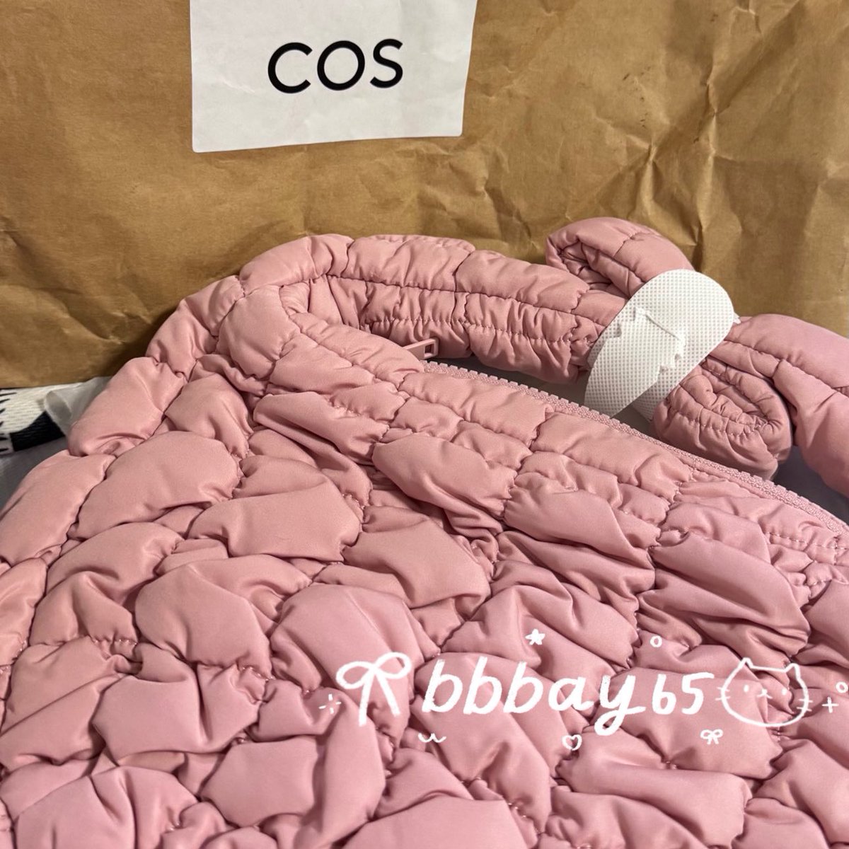 bbbay65's tweet photo. ปล่อย COS quilted mini bag sakura pink
ของใหม่ป้ายห้อยจากshop เอมควอเทีย 1,890 💕
#COSTHAILAND #COSBAG #กระเป๋าCOS #COSพร้อมส่ง #ส่งต่อCOS #COS #QuiltedMiniBag #ส่งต่อกระเป๋า #carlynthailand #ส่งต่อแบรนด์เนม https://t.co/JXgVcPrc1h
