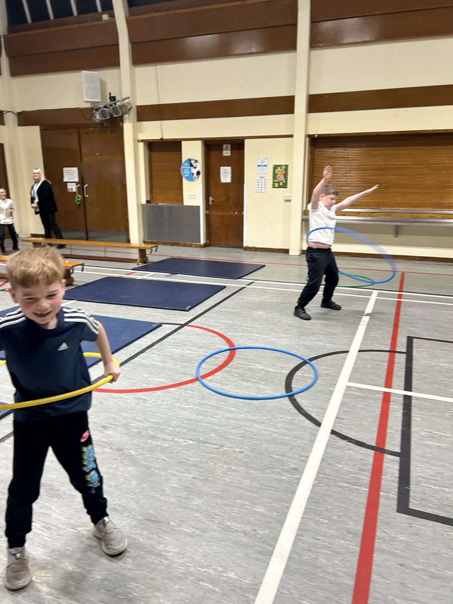 What a fun end to our gymnastics block, we worked on our balances and our jumps with this exciting obstacle course 🤸