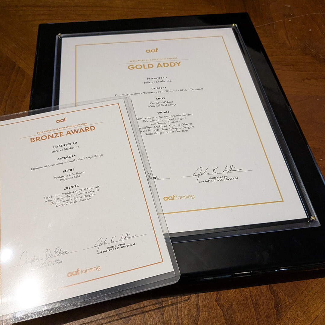 We're thrilled to announce that we've won two awards from the American Advertising Federation! 🏆 Huge thanks to our amazing clients, National Food Group and Profitwise CPA, for trusting us with their brands. #AAF #advertisingawards #clientlove #NationalFoodGroup #ProfitwiseCPA