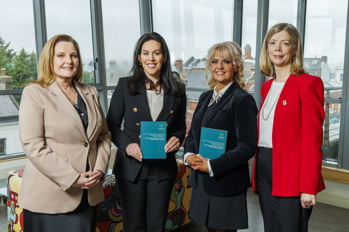 Nursing and Midwifery Board of Ireland (@nmbi_ie) on Twitter photo We are pleased to launch the Code of Professional Conduct and Ethics for Registered #Nurses and Registered #Midwives.
This is the key revised guidance document for nurses and midwives in Ireland.
#knowyourcode
<a href="/CarrollJennifer/">Jennifer Carroll MacNeill TD</a> We are pleased to launch the Code of Professional Conduct and Ethics for Registered #Nurses and Registered #Midwives.
This is the key revised guidance document for nurses and midwives in Ireland.
#knowyourcode
<a href="/CarrollJennifer/">Jennifer Carroll MacNeill TD</a>