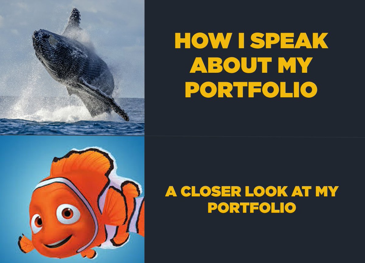 HatimBinance's tweet photo. Perception Vs Reality🐠🆚🐋 https://t.co/qSKKF6hrXD