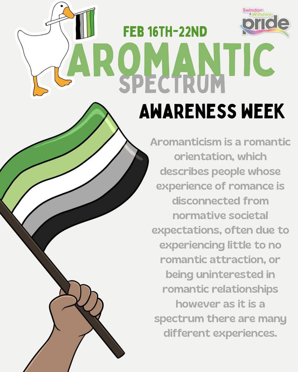 This week is Aromantic Spectrum Awareness Week (ASAW), which is a week meant to spread awareness and acceptance of aromantic spectrum identities and the issues they face, and to celebrate their experiences and existence!

What would you like to know?