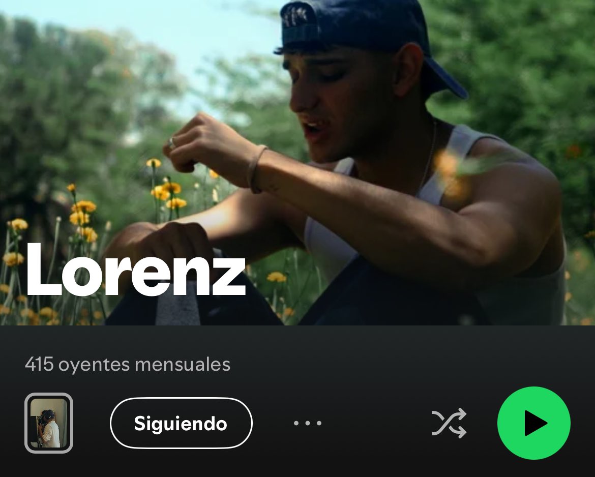 de la nada, superé los 400 oyentes mensuales en spotify no entiendo nada🥺🧡