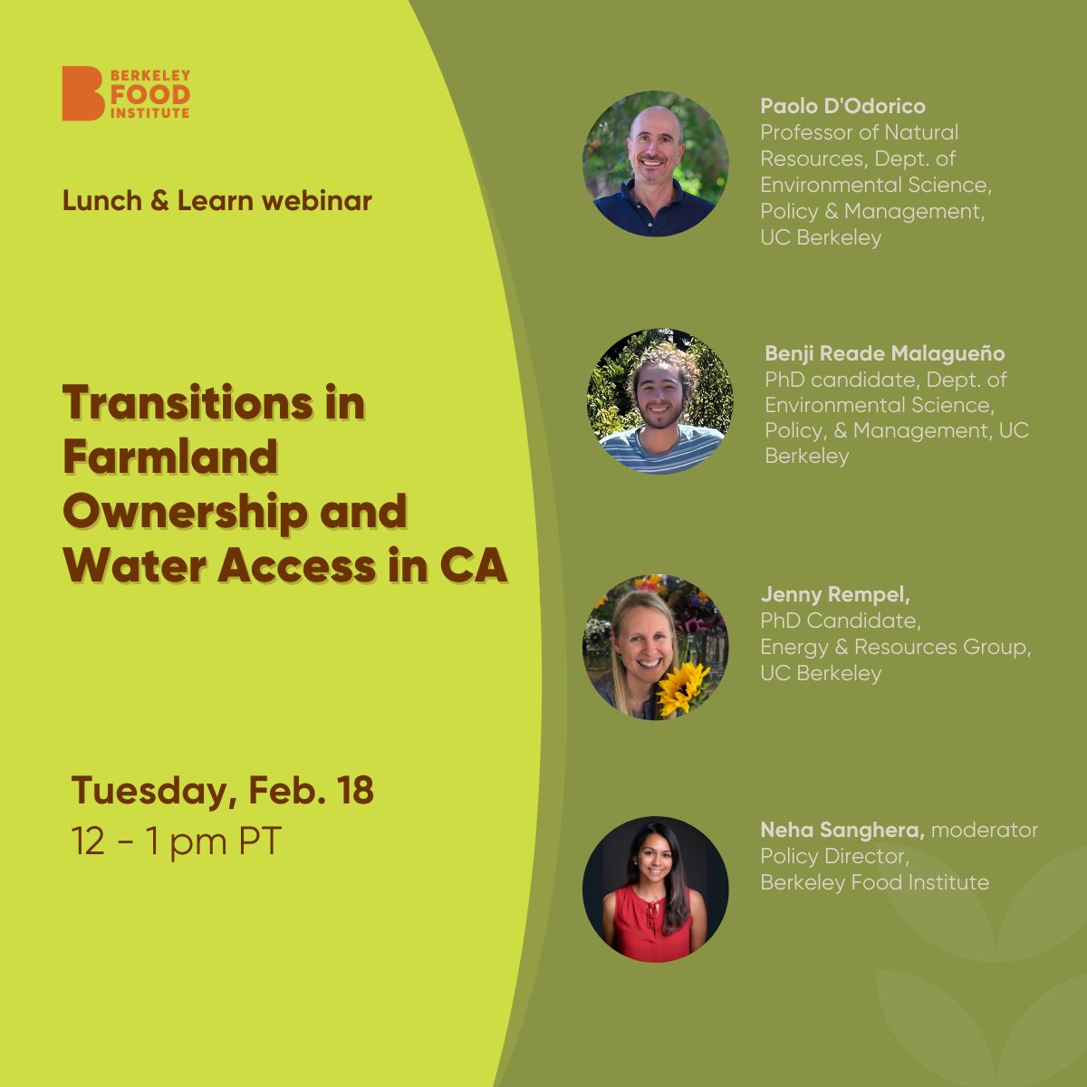 Berkeley Food Institute tweet media