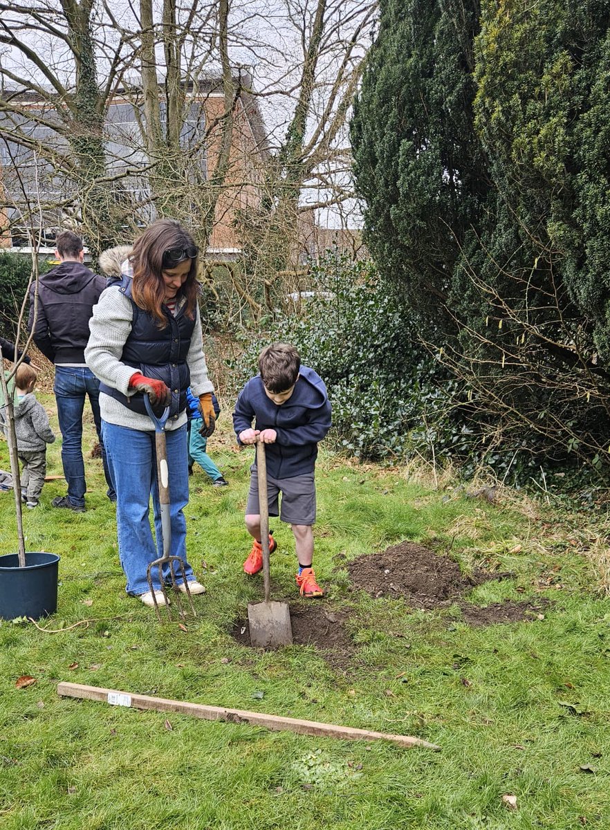 All Saints' Church, Harpenden (@allsaintsal5) on Twitter photo We planted apple trees in our church garden yesterday as part of our worship. All part of our Eco Church 'land management plan'
We thought about Psalm 1: 'happy are those whose delight is in the Lord... they are like trees planted by streams of water'
<a href="/ARochaUK/">A Rocha UK</a> #ecochurch We planted apple trees in our church garden yesterday as part of our worship. All part of our Eco Church 'land management plan'
We thought about Psalm 1: 'happy are those whose delight is in the Lord... they are like trees planted by streams of water'
<a href="/ARochaUK/">A Rocha UK</a> #ecochurch