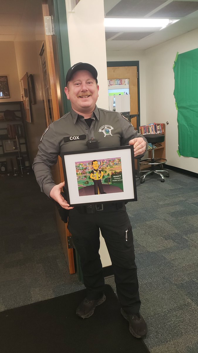 Thanks to our SRO Deputy Cox for all you do at CMS!!!