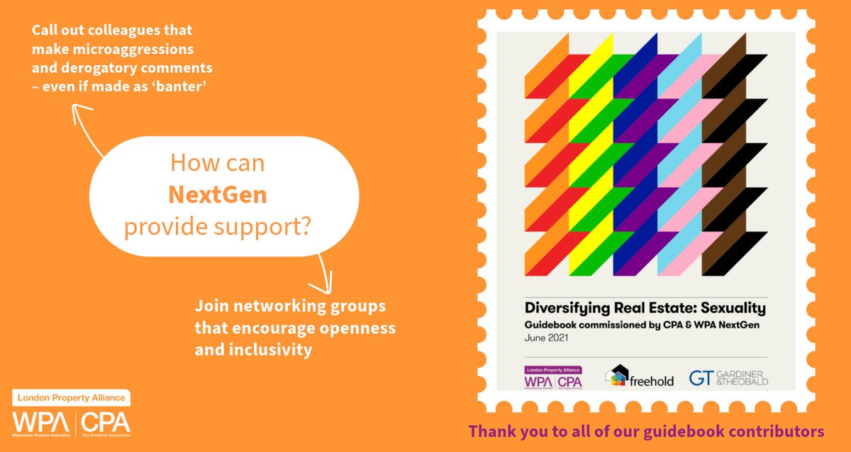 The #BuiltEnvironment has an important role to play in creating a more inclusive society. 

This #LGBTQPlusHistoryMonth, read our #DiversifyingRealEstate guidebook for insights on how we can better develop and protect LGBTQ+ spaces.

tinyurl.com/2fa38xxn