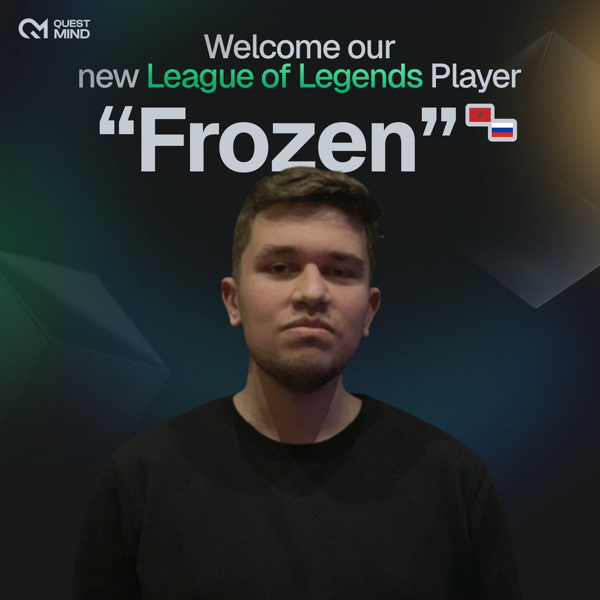Questmind (@questmindgg) on Twitter photo The Rift brings us a new talent!
We are delighted to welcome <a href="/freezing_fr0zen/">Frozen ๐ฒ๐ฆ</a> to Questmind! ๐ช
#InspiringTalent The Rift brings us a new talent!
We are delighted to welcome <a href="/freezing_fr0zen/">Frozen ๐ฒ๐ฆ</a> to Questmind! ๐ช
#InspiringTalent